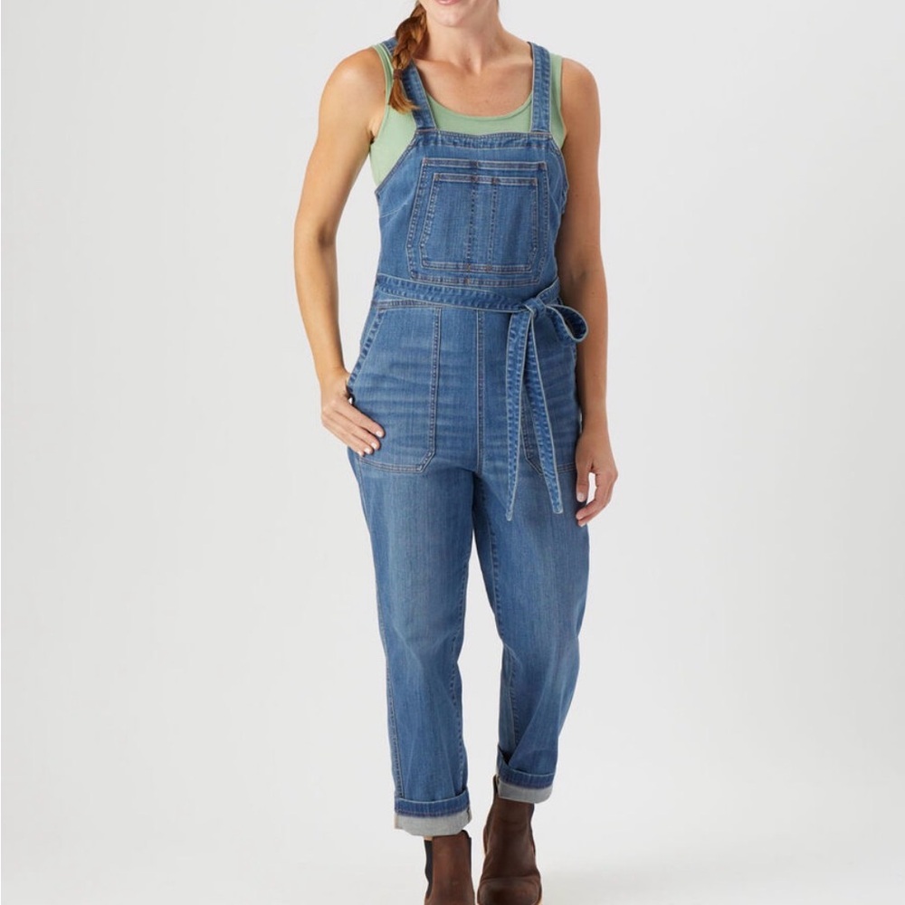 Duluth Trading Co Women's Daily Wear Classic Blue Overalls